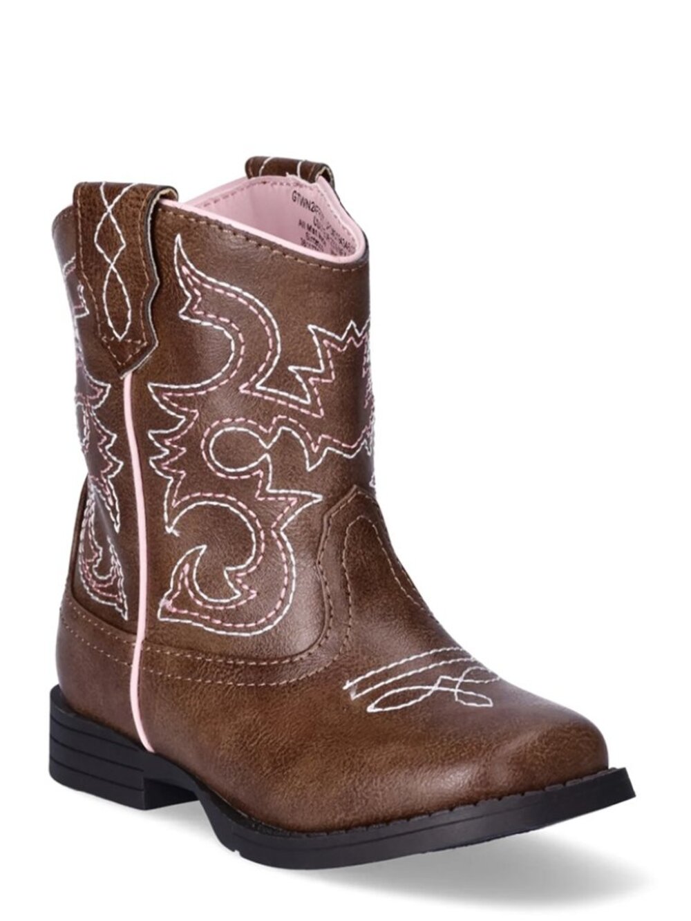 Toddler Girls Cowboy Boots Size 2 3 4 5 or 6 Faux Leather